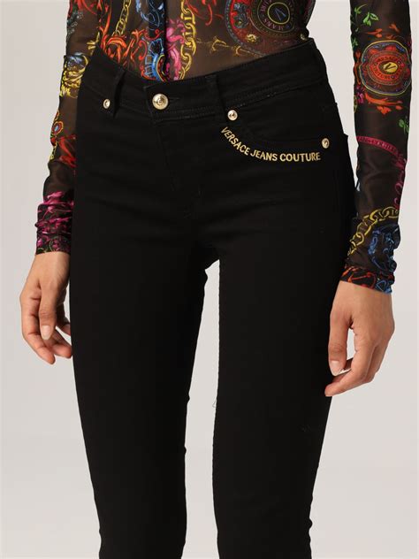 versace jeans couture hose damen|versace jeans black label.